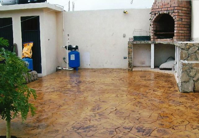 Piso estampado