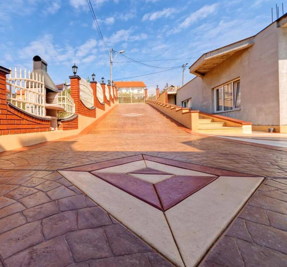 Piso estampado